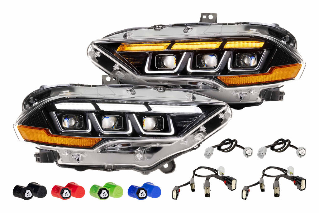 Reflektory LED Morimoto XB Gen II LF2-414 – Ford Mustang 2018–2023
