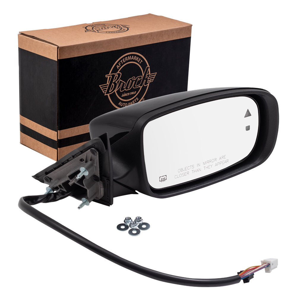 Lusterko prawe z czujnikiem martwego pola (zamiennik) – Dodge Charger 2011–2019