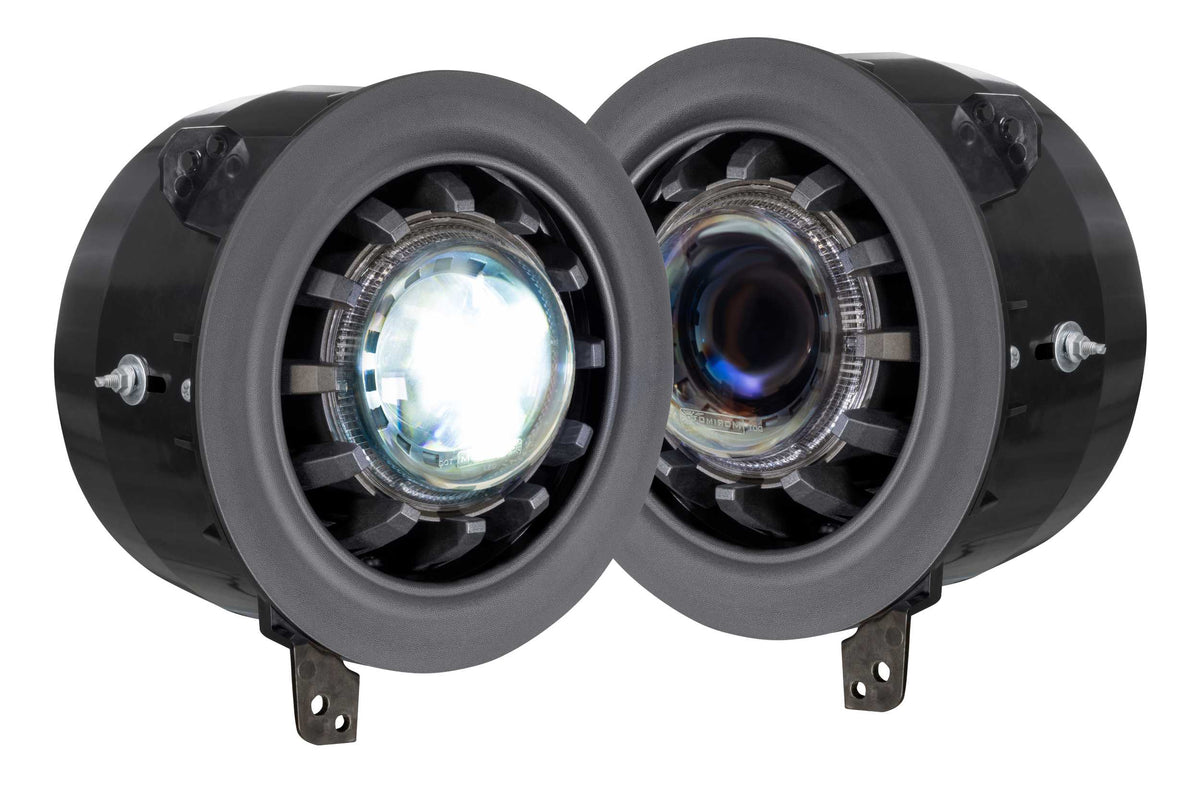 Reflektory LED Morimoto Super7 LF517 – Jeep Wrangler JL 2018–2026 / Gladiator JT 2020–2026