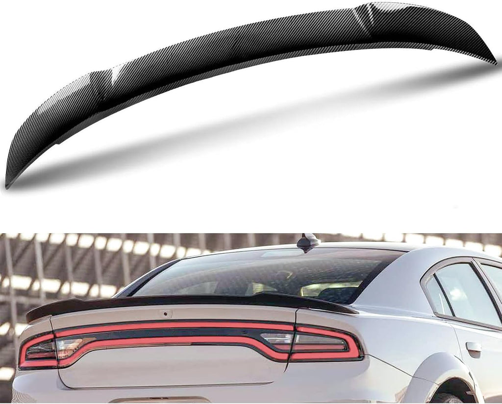 Spojler na klapę bagażnika w wyglądzie carbonu (nie prawdziwy carbon) – Dodge Charger 2011–2023