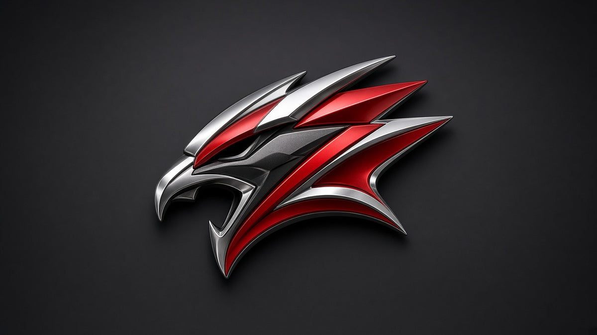 Oryginalny emblemat Mopar SRT Hellcat na grill – Dodge Charger 2021–2023 – zdjęcie poglądowe