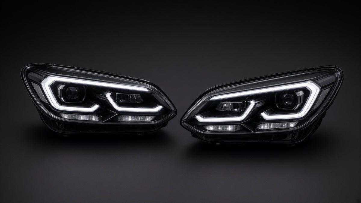 Reflektory Full LED, para – Audi Q5 / SQ5 2018–2020 – zdjęcie poglądowe
